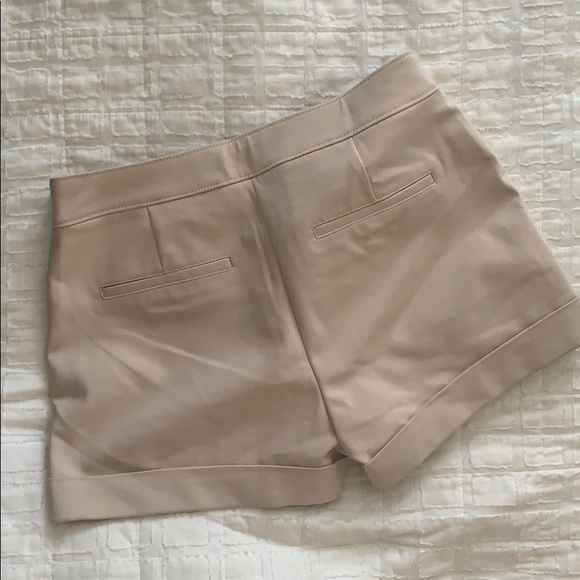 NEW WITH TAGS - khaki, stretch Express shorts - Picture 3 of 3